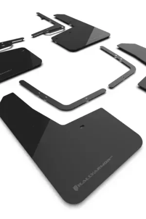 Professional Grade Rally Armor Rally Armor 21-24 Ford F-150 Raptor Gen 3 Black UR Mud Flap w/Dark Grey Logo