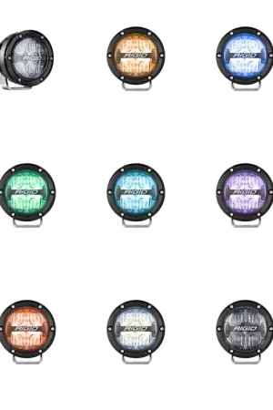 High Quality Rigid Industries Rigid Industries 360-Series 4in LED Off-Road Drive Beam - RGBW (Pair)