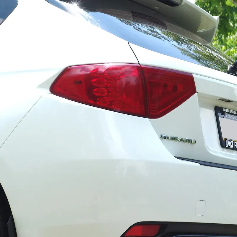 Exclusive Offer IAG Performance RockBlocker Red Tail Light Overlay Film Kit (WRX/STI 08-14)