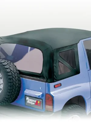 Don’t Miss Out Rugged Ridge S-Top Black Denim Clear Windows 88-94 Sidekicks