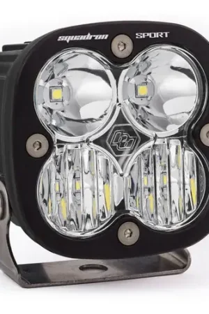 Baja Designs Squadron Sport Driving/Combo Pattern Black LED Light Pod - Clear Low Price