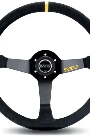 Best Choice Sparco Steering Wheel 368 Suede - Black