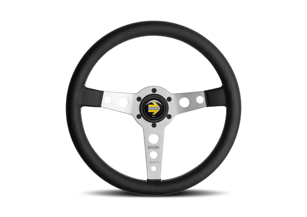 Momo Steering Wheel Prototipo NER35CAFBI Silver 350mm Buy Online