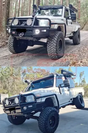 Performance Suspension Racing Tub Flare - Alloy - (Landcruiser 70 Single Cab) Cheap