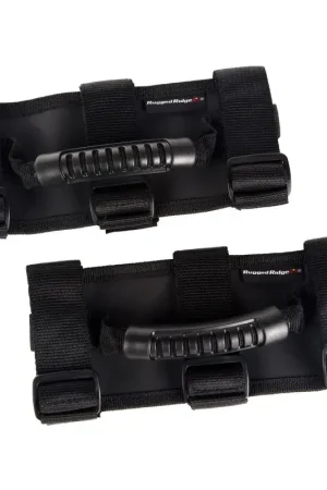 Rugged Ridge Ultimate Grab Handles Black 55-20 CJ/Jeep Wrangler /JT Get Yours