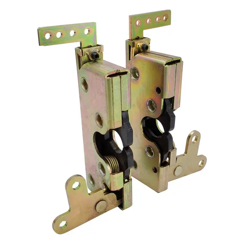 Proflow Universal Large Slim-Line Bear Jaw Car Door Latch Kit Zinc Plated Two Stage Latch Kit Hot Deal