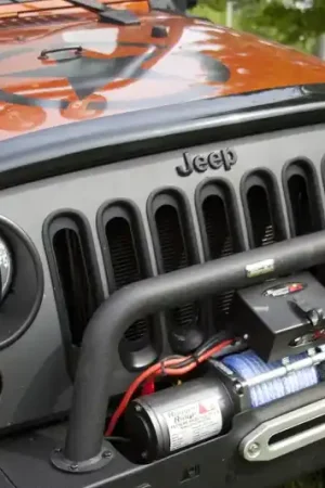 Flash Sale Rugged Ridge Wraparound Bug Deflector Smoke 07-18 Jeep Wrangler