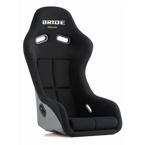 Bride Racing Zeta IV Classic Bucket Seat - Black/Silver Special Offer