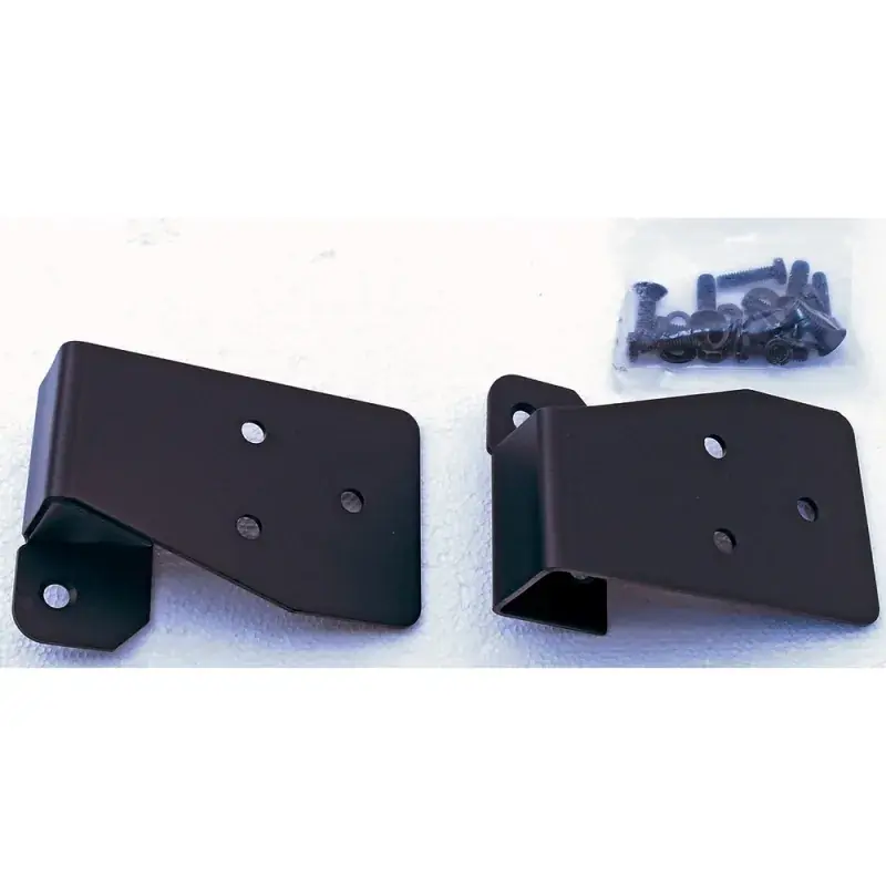 Rugged Ridge 03-06 Jeep Wrangler Black Mirror Relocation Brackets Flash Sale