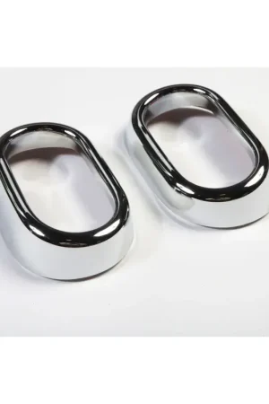 Fast Shipping Rugged Ridge 07-10 Jeep Wrangler JK Chrome Interior Door Handle Trim
