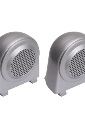 Flash Sale Rugged Ridge 07-10 Jeep Wrangler JK Silver Tweeter Speaker Enclosures