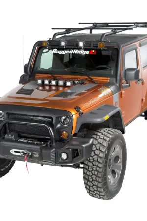 Bargain Rugged Ridge 07-18 Jeep Wrangler 4-Door Sherpa Roof Rack Kit