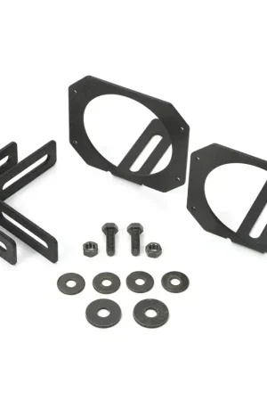 Rugged Ridge 07-18 Jeep Wrangler JK 3.5in Round / 3in Cube LED Light Mount Brackets New Arrival