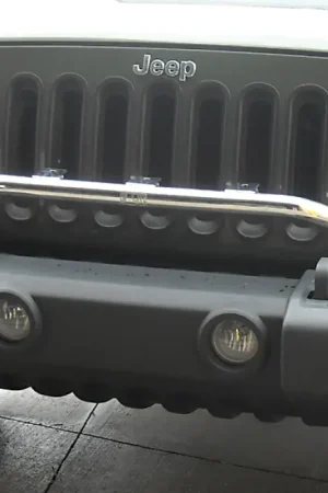 Don’t Miss Out Rugged Ridge 07-18 Jeep Wrangler JK Stainless Steel Bumper Mounted Light Bar