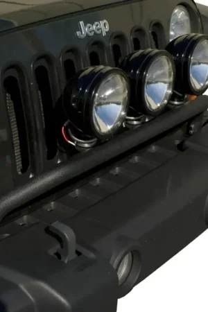 Last Chance Rugged Ridge 07-18 Jeep Wrangler JK Textured Black Bumper Mounted Light Bar