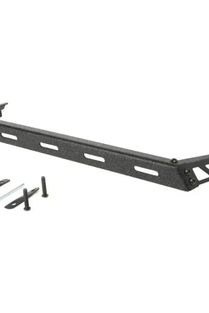 Luxury Rugged Ridge 07-18 Jeep Wrangler JK Textured Black Hood Mounted Light Bar