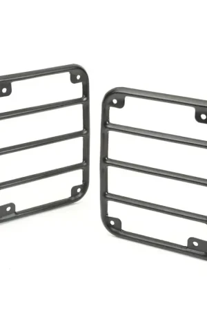 Rugged Ridge 07-18 Jeep Wrangler Textured Black Tail Light Euro Guards Limited Time