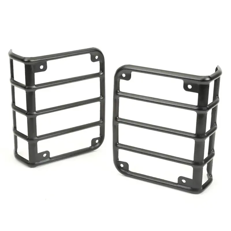 Rugged Ridge 07-18 Jeep Wrangler Textured Black Tail Light Euro Guards Limited Time