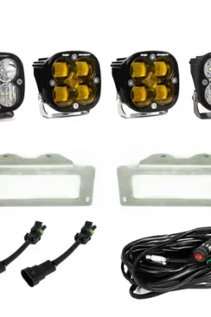 Baja Designs 09-12 Ram 2500/3500 Fog Pocket Kit - Amber Money Back Guarantee