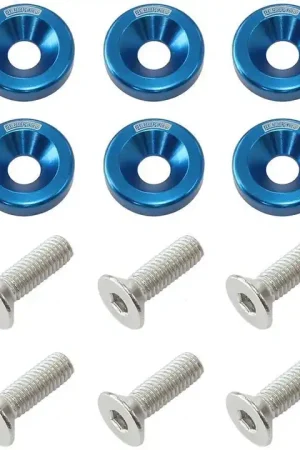 Best Price Aeroflow 1/4" Billet Dress-Up / Fender Bolt Kit - Black