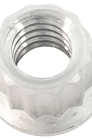Aeroflow 1/4" Titanium 12 Point Nut Weekend Sale