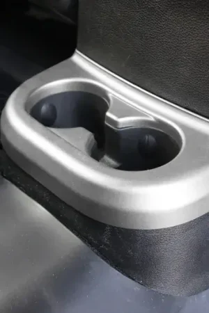 Best Price Rugged Ridge 11-18 Jeep Wrangler JK Silver 2nd Row Cup Holder Trim