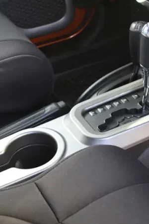 Luxury Rugged Ridge 11-18 Jeep Wrangler JK w/ Automatic Transmission Charcoal Center Cup Console