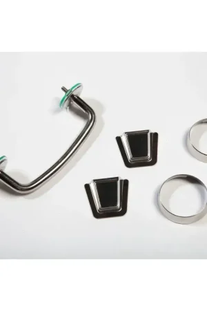 Rugged Ridge 13-18 Jeep Wrangler Tie Stainless Steel Down Hood Kit Best Seller