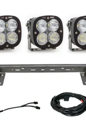 Fast Shipping Baja Designs 15-19 Chevy Silverado 2500/3500HD XL80 LED Bumper Kit (Drvg/Racer Spot/Wide Cornering)