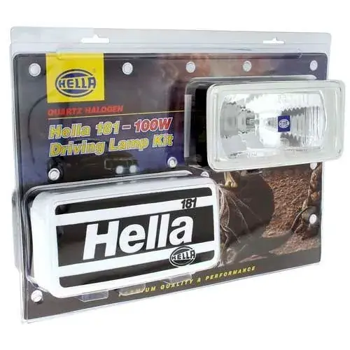 Direct From Manufacturer Hella 160 Series 12V 100W Driving Lamp Kit Includes 2 x Lamps