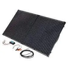 Worldwide Shipping Hulk 4x4 160W Folded Solar Panel - Black