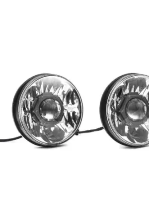 KC HiLiTES 18-20 Jeep JL/JT 7in. Gravity LED Pro DOT Approved Replac. Headlight (Pair Pack Sys) Time-Limited