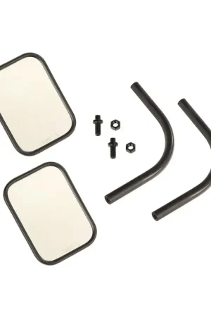 Rugged Ridge 18-20 Jeep Wrangler JL/JT Rectangular Trail Mirror Kit Limited Time