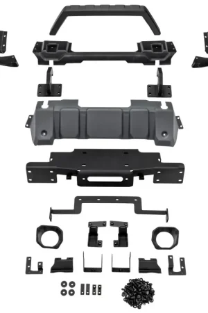 Markdown Rugged Ridge 18-21 Jeep Wrangler/Gladiator (JL/JT) Venator Modular Bumper - Black