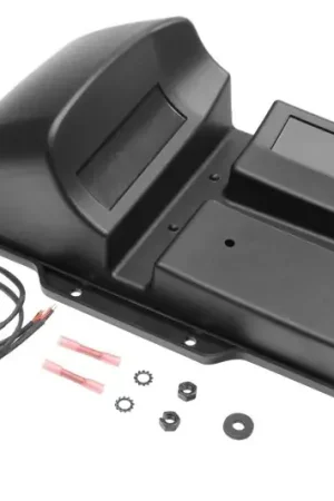 Rugged Ridge 18-22 Jeep Wrangler JL License Plate Relocation - Rear Direct From Manufacturer