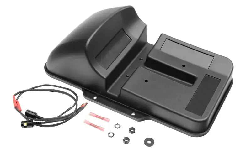 Rugged Ridge 18-22 Jeep Wrangler JL License Plate Relocation - Rear Direct From Manufacturer