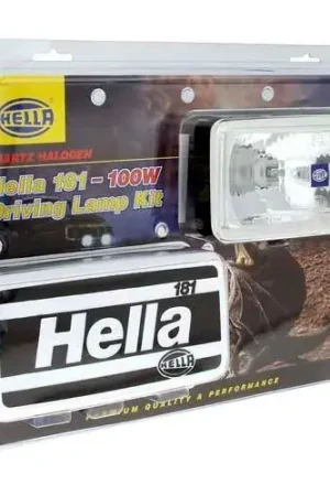 Sale Hella 181 Series Driving Lmp Kit 12V 100W Includes 2 x Lamps, 2 X
