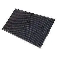 Direct From Manufacturer Hulk 4x4 190W Fixed Solar Panel - Black
