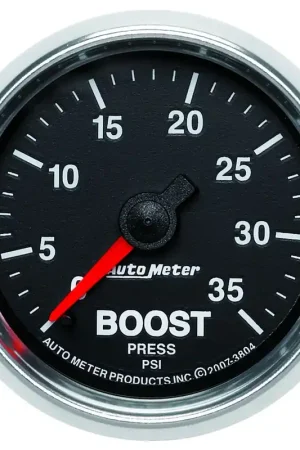 Autometer 2-1/16" Boost 0-35 PSI Mechanical GS Top Pick