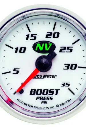 Autometer 2-1/16" Boost 0-35 PSI Mechanical NV Limited Time
