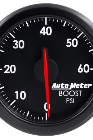 Popular Autometer 2-1/16" Boost 0-60 PSI Air-Core Airdrive - Black