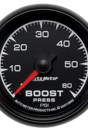Next Day Delivery Autometer 2-1/16" Boost 0-60 PSI Mechanical ES