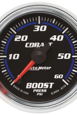 Next Day Delivery Autometer 2-1/16" Boost 0-60 PSI Stepper Motor Cobalt