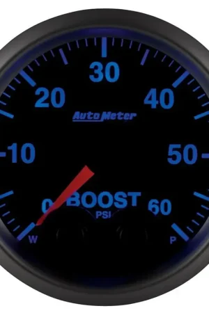 Autometer 2-1/16" Boost 0-60 PSI Stepper Motor Elite Authentic
