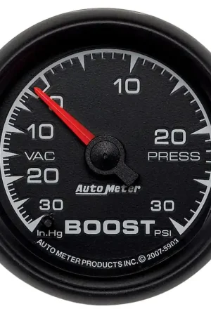 Autometer 2-1/16" Boost/Vacuum 30 In HG/30 PSI Mechanical ES Special Discount