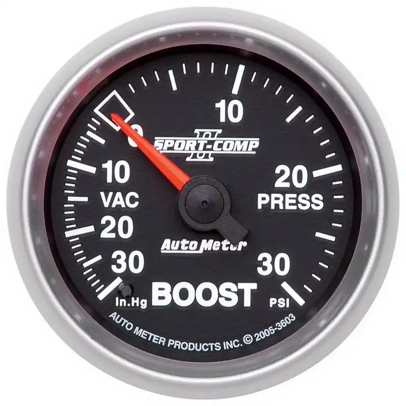Viral Autometer 2-1/16" Boost/Vacuum 30 In HG/30 PSI Mechanical Sport-Comp II