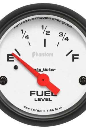 Time-Limited Autometer 2-1/16" Fuel Level 0-90 ohm Air-Core SSE GM `65-Present