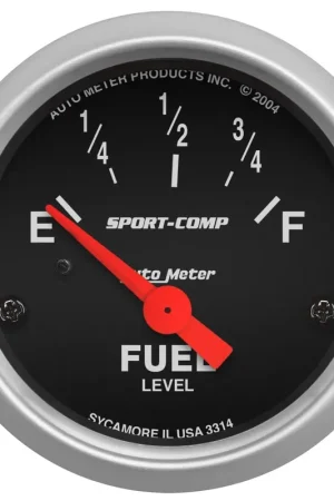 Fresh Stock Autometer 2-1/16" Fuel Level 0-90 ohm Air-Core SSE Sport-Comp