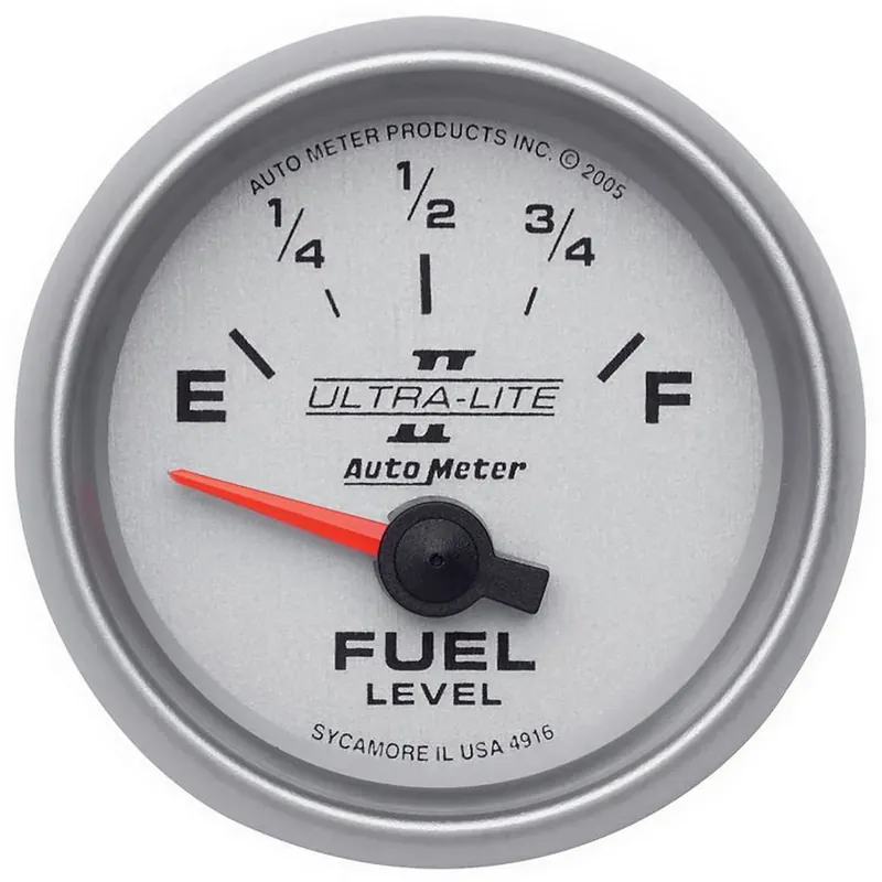Fresh Stock Autometer 2-1/16" Fuel Level 240- 33 ohm Air-Core SSE Ultra-Lite II