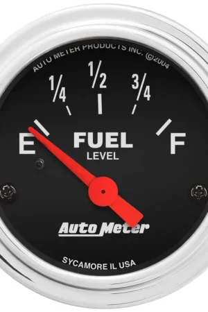 Direct From Factory Autometer 2-1/16" Fuel Level 240-33 ohm Air-Core AMP SSE